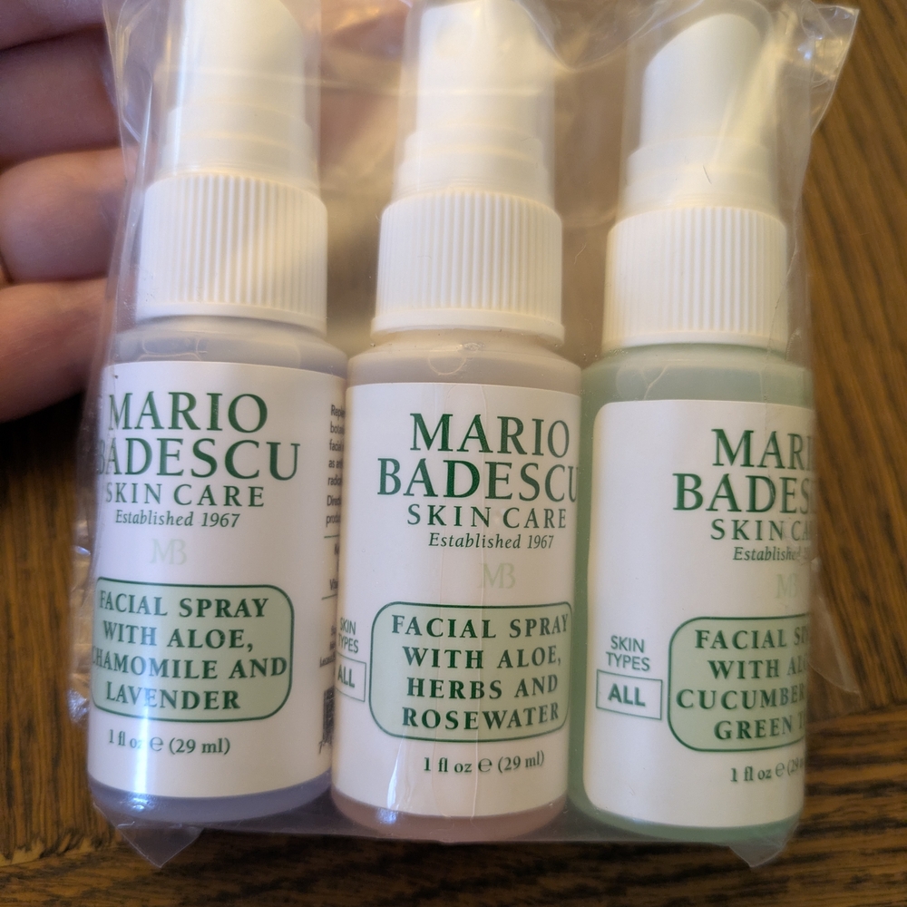 Mario Badescu Skincare Trio - Purple, Pink, Green